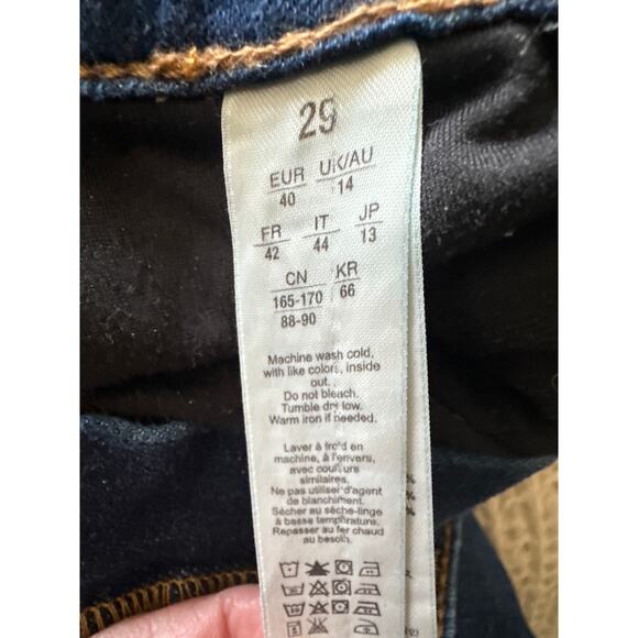 Spanx Denim Jeans Slim X Straight 29 - Picture 7 of 8